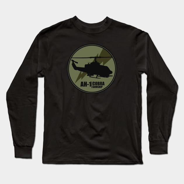 AH-1 Cobra Long Sleeve T-Shirt by TCP